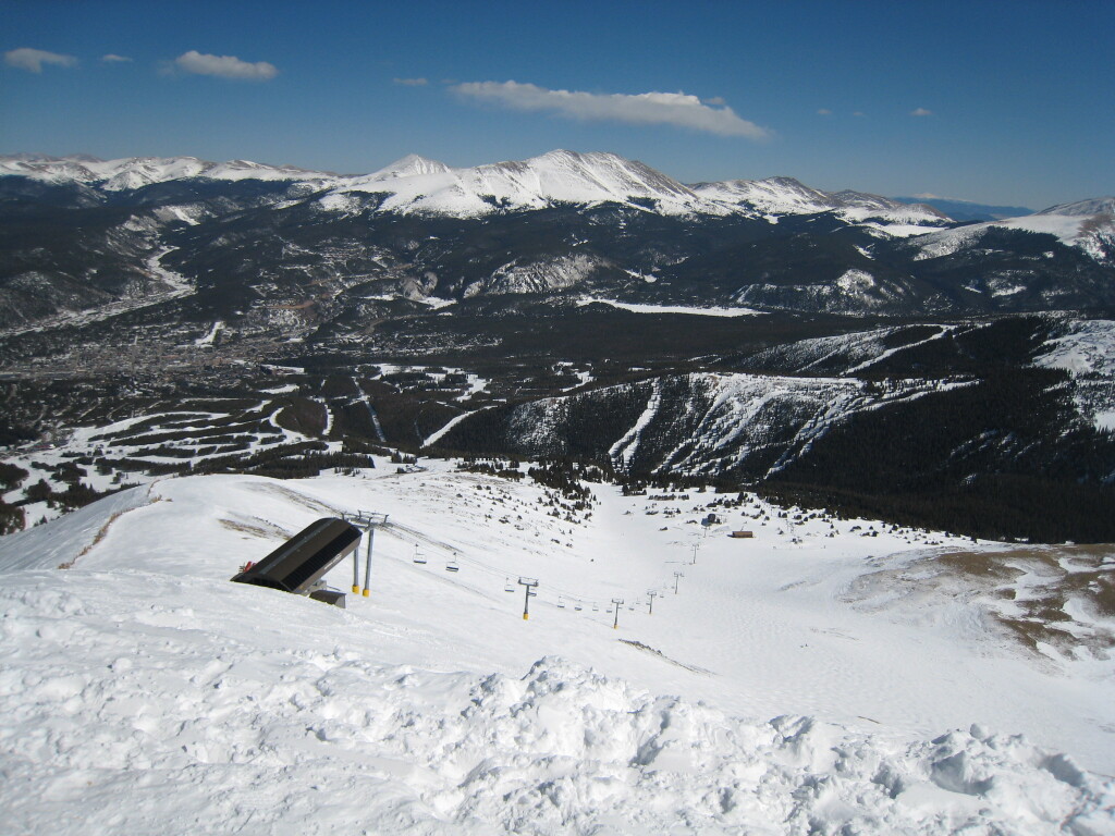 View from the top - 13,000', March 2009
