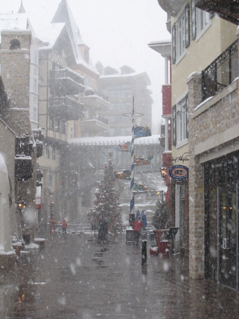 Lionshead during a snowstorm, December 2008