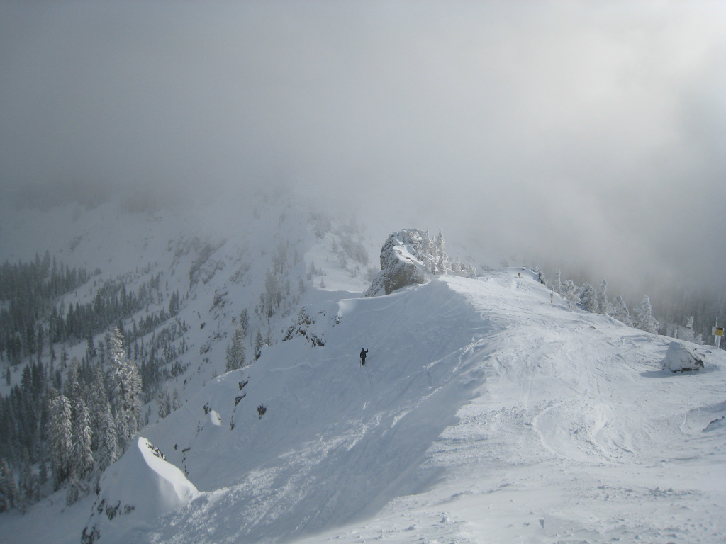 Sun Poking through on Mt. Disney