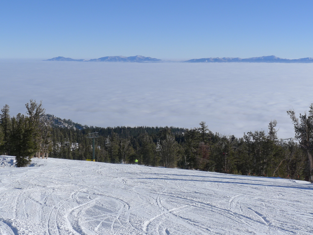 Sea of clouds over Nevada