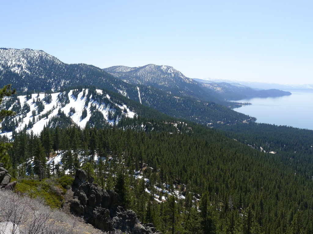 Diamond Peak lower mountain - March 2014