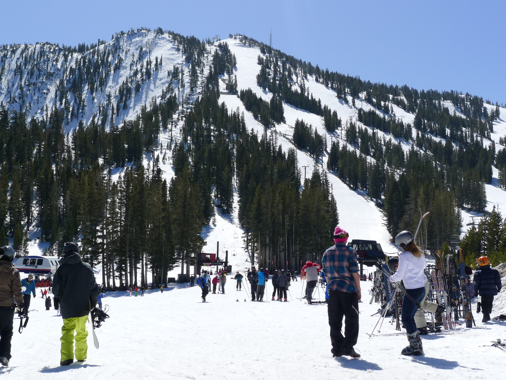 Mt Rose side, March 2014