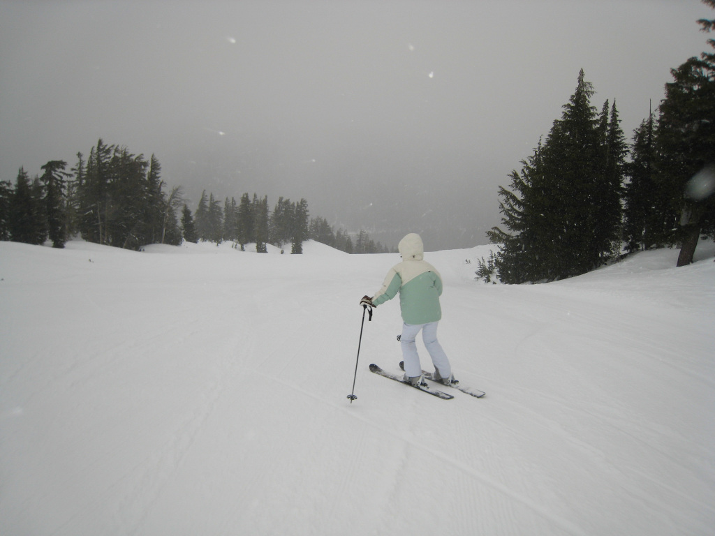 Mt Bachelor groomer, January 2010
