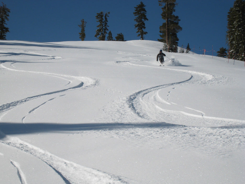 Resort Chair powder, March 2010