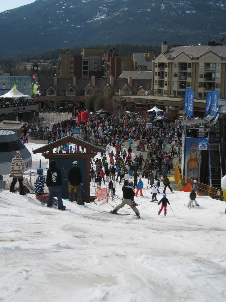 Lots of activity in the Village