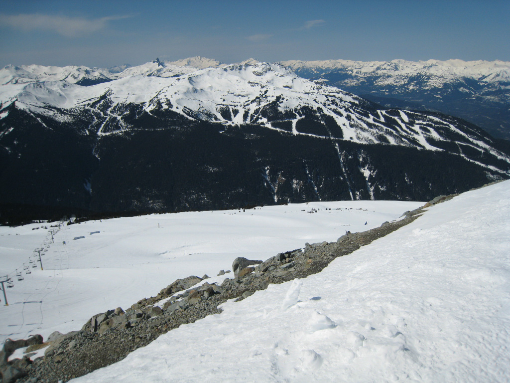 View of Whistler from Blackcomb