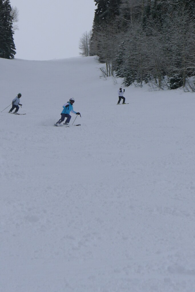 One of our favorite runs off Super Condor at The Canyons