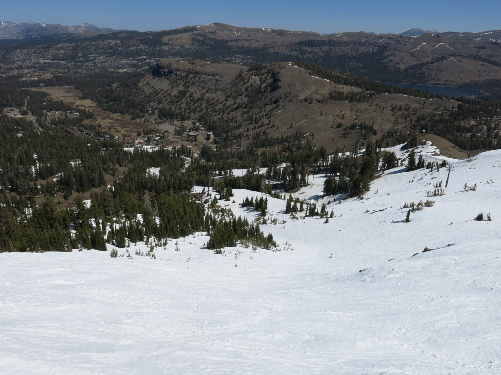 "The Wall" at Kirkwood, April 18 2015