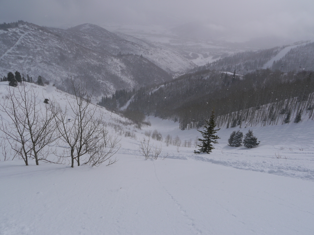 Super Condor area at The Canyons, February 2012