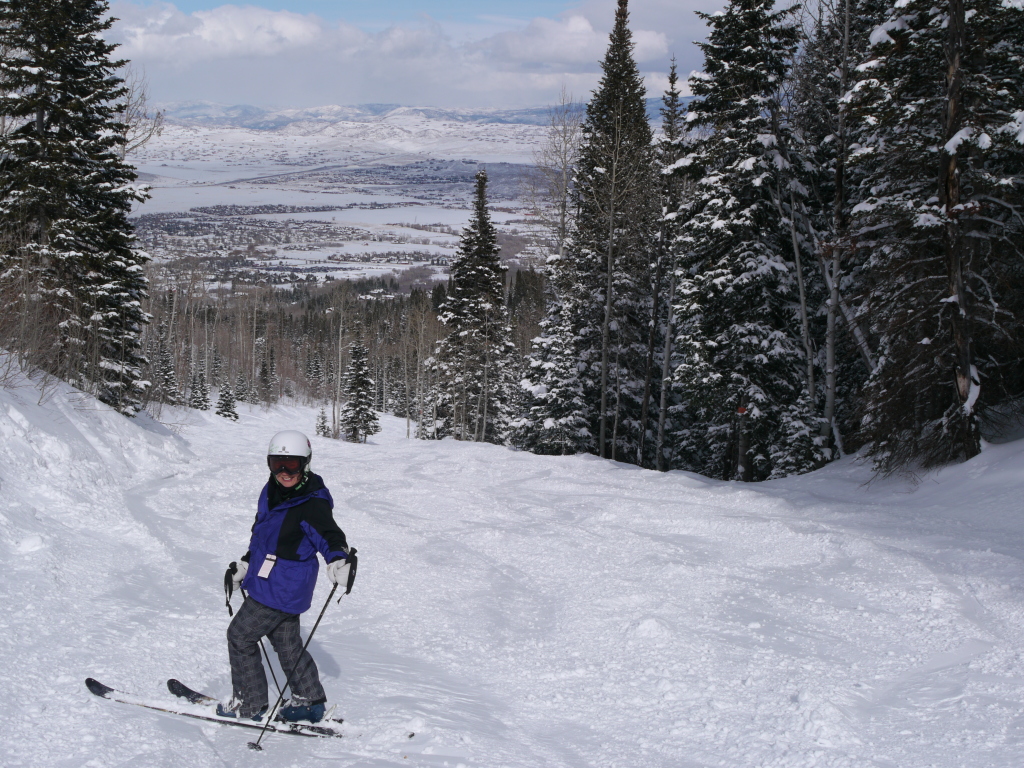 One of the empty hidden gems at The Canyons, February 2012