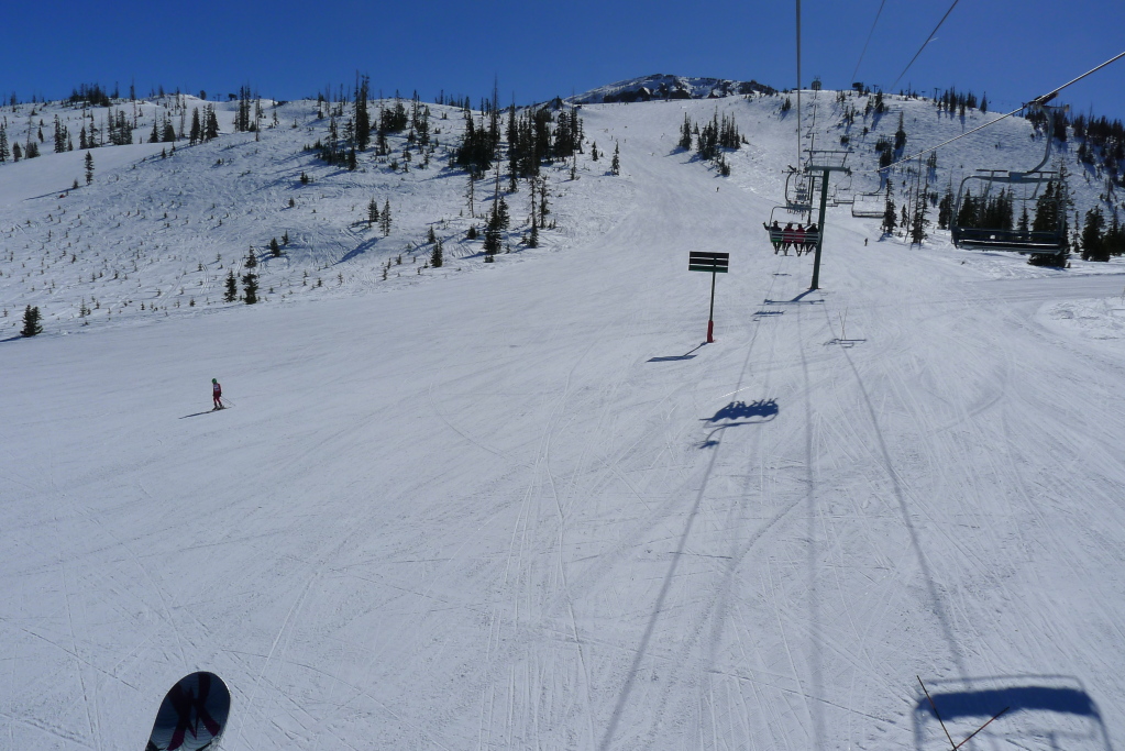 Brian Head groomer, March 2015