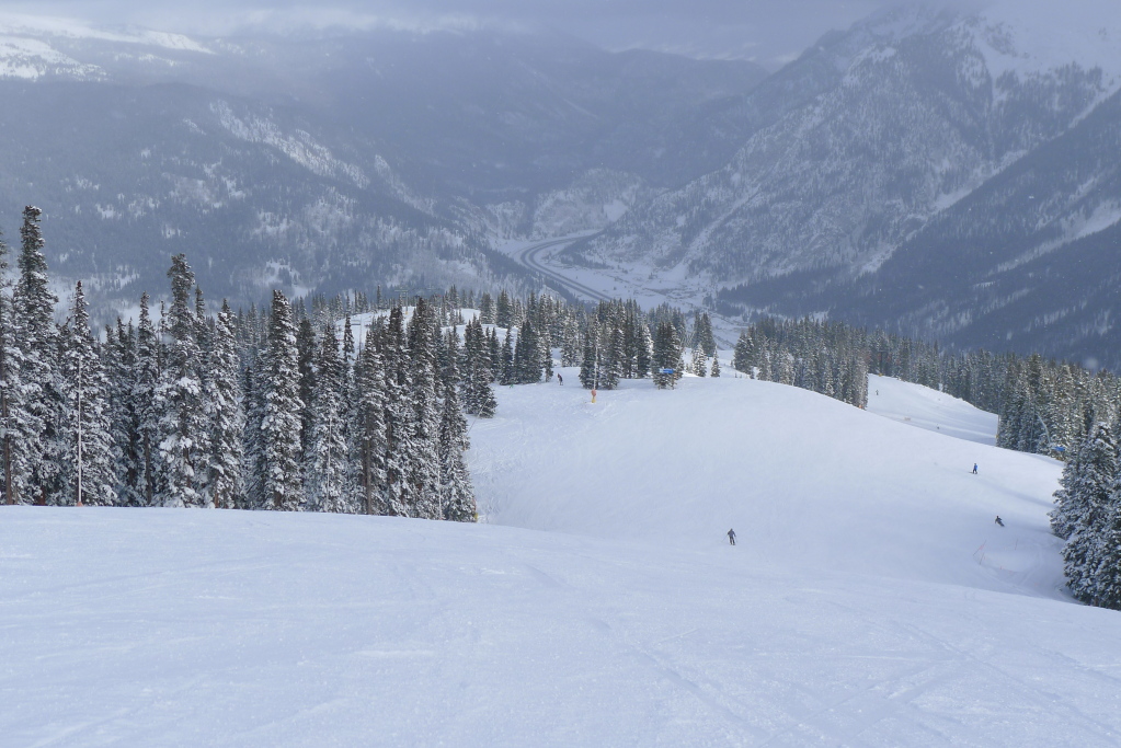 Wide groomer at Copper, December 2014