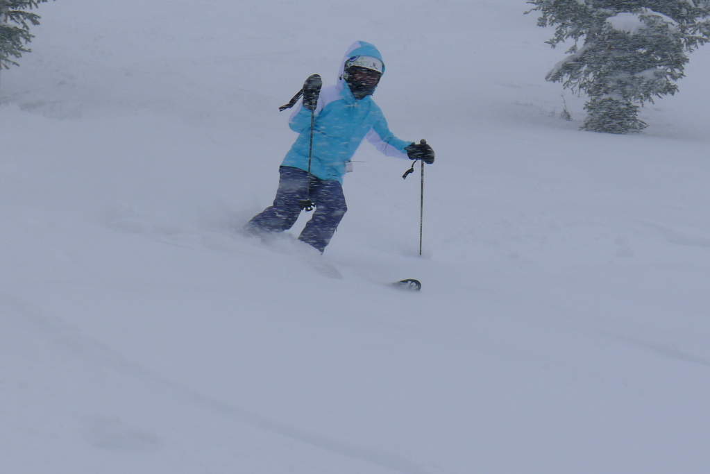 Perfect snow at Copper, December 2014