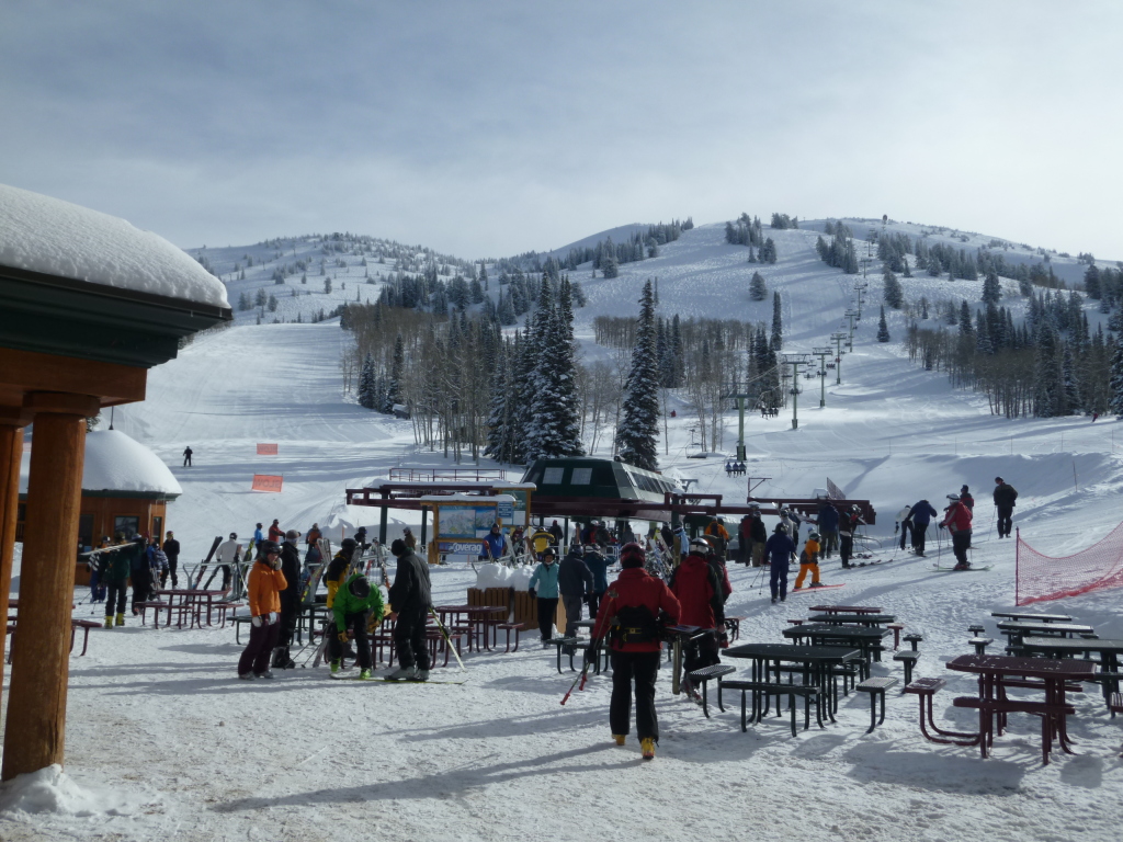 Grand Targhee base area, March 2011