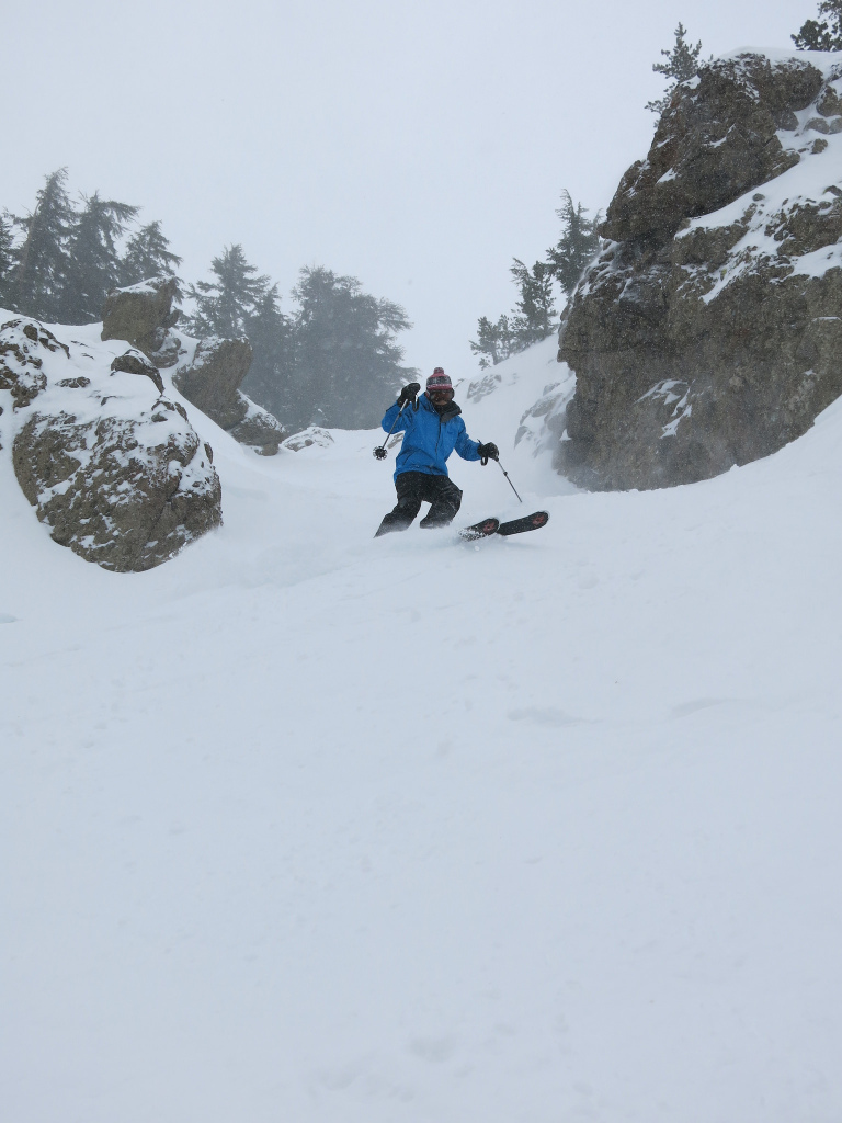 Steep terrain at Kirkwood Dec 20, 2015