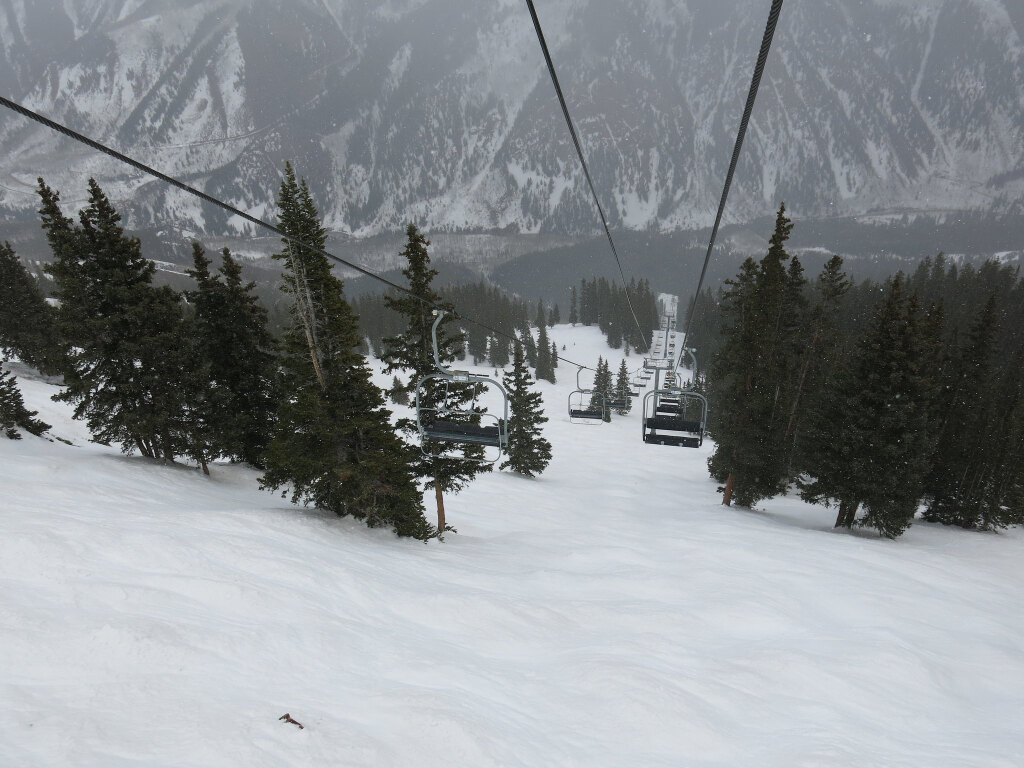 Deep Temerity lift at Aspen Highlands, March 2016
