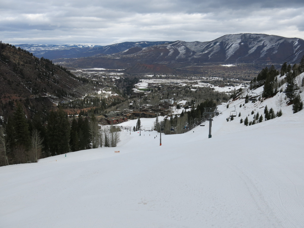 Aspen Highlands base, March 2016