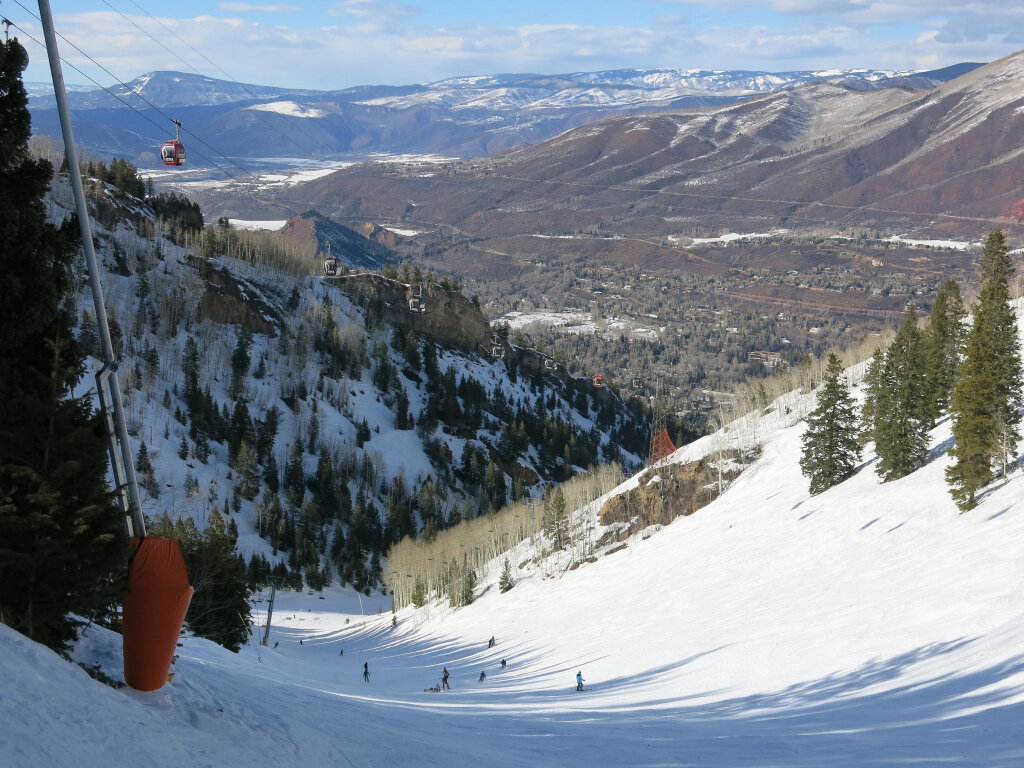 Copper Bowl at Aspen Mountain, March 2016