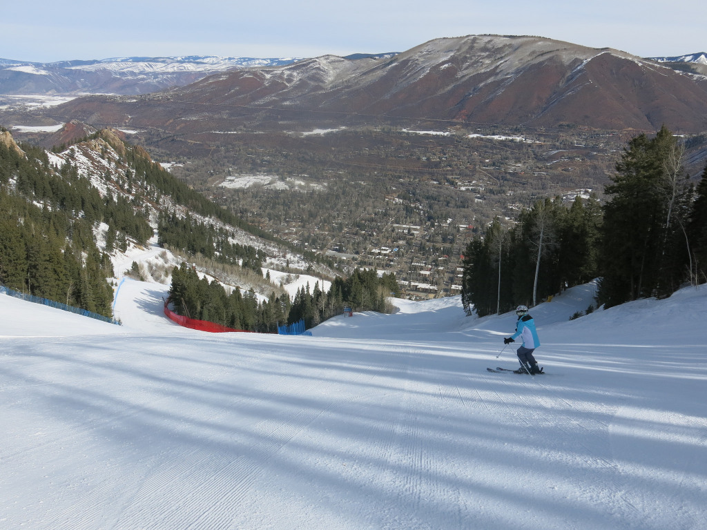 Lower Ruthies at Aspen Mountain, March 2016