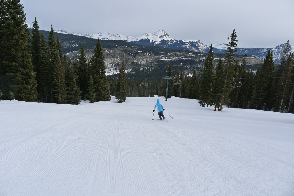 Perfect grooming at Purgatory, March 2016