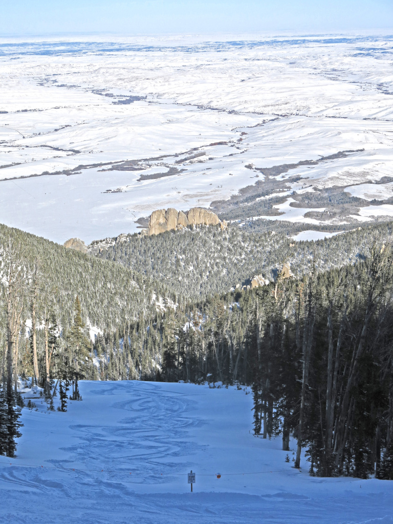 View of Palisades from Drifter at Red Lodge, December 2016