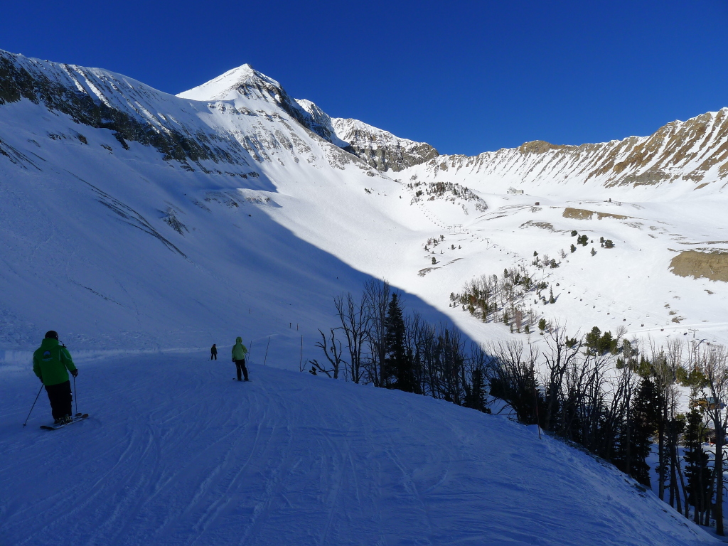 Big Sky main bowl, January 2014