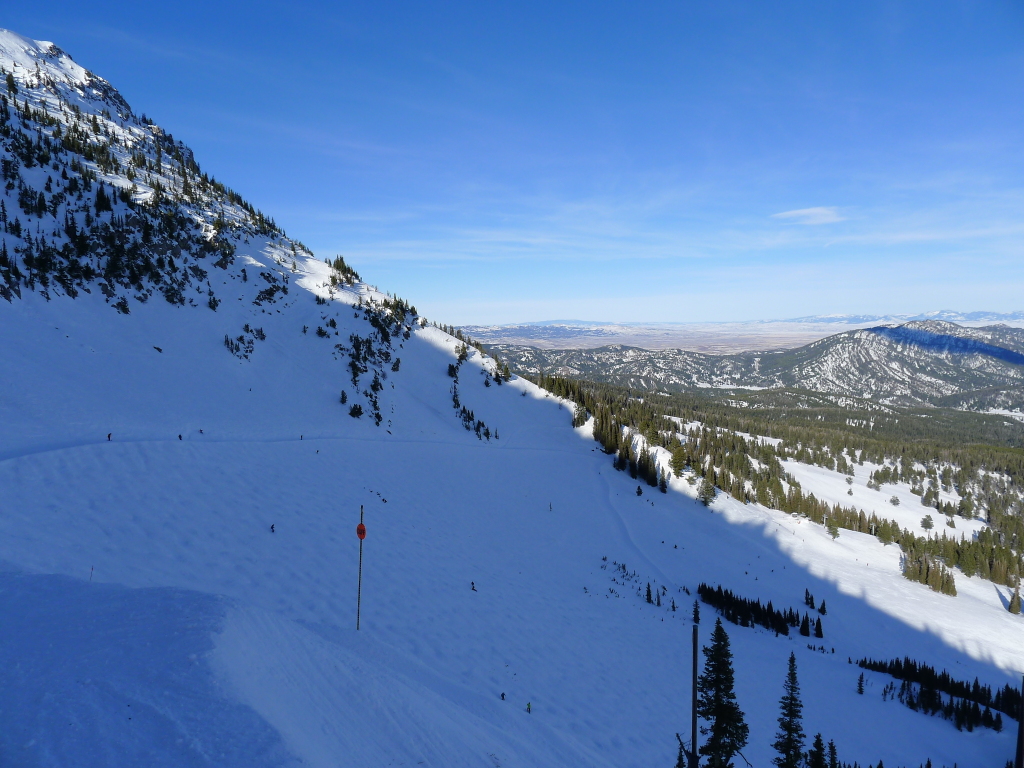 North Bowl at Bridger Bowl, January 2014