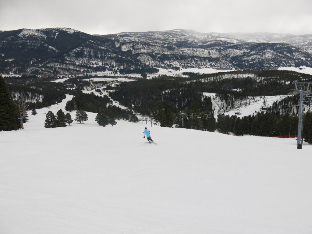 Groomer at Bridger Bowl, December 2016