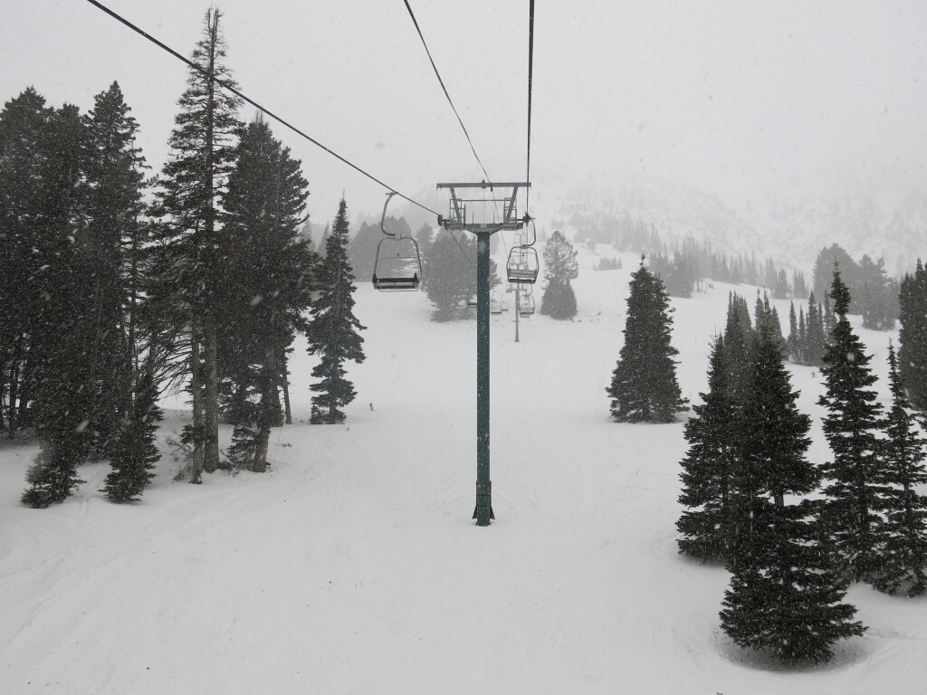 Schlashman's Lift at Bridger Bowl, December 2016