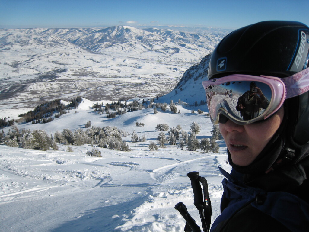 Powder field at Snowbasin, February 2008