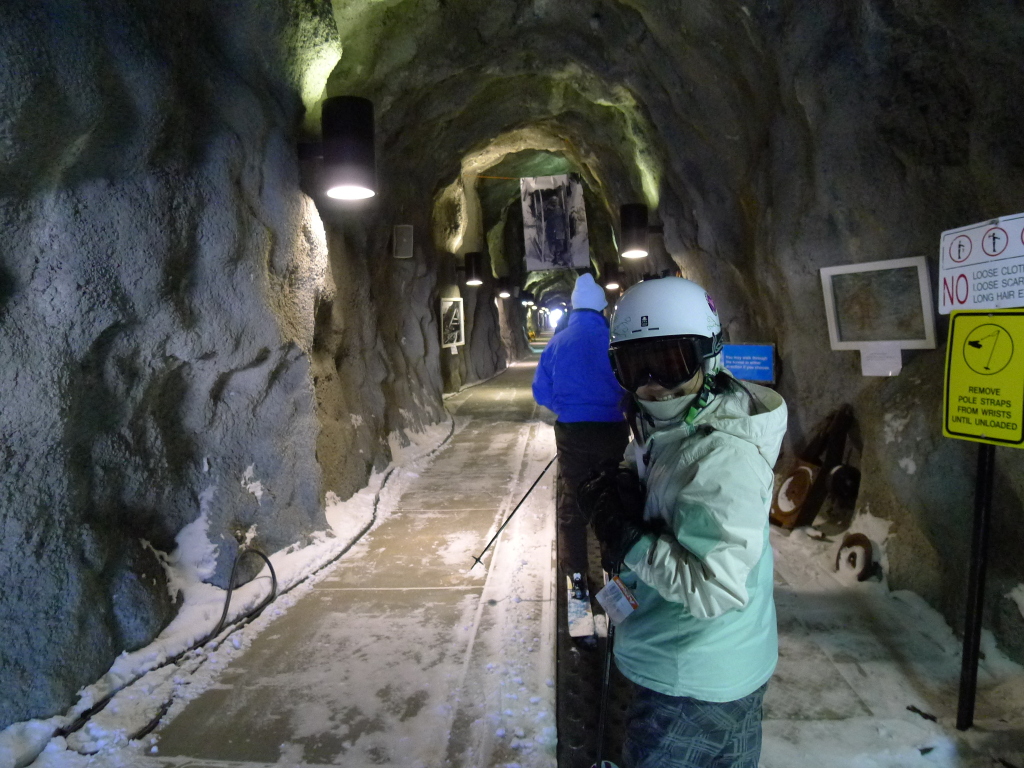 Snowbird tunnel, February 2014