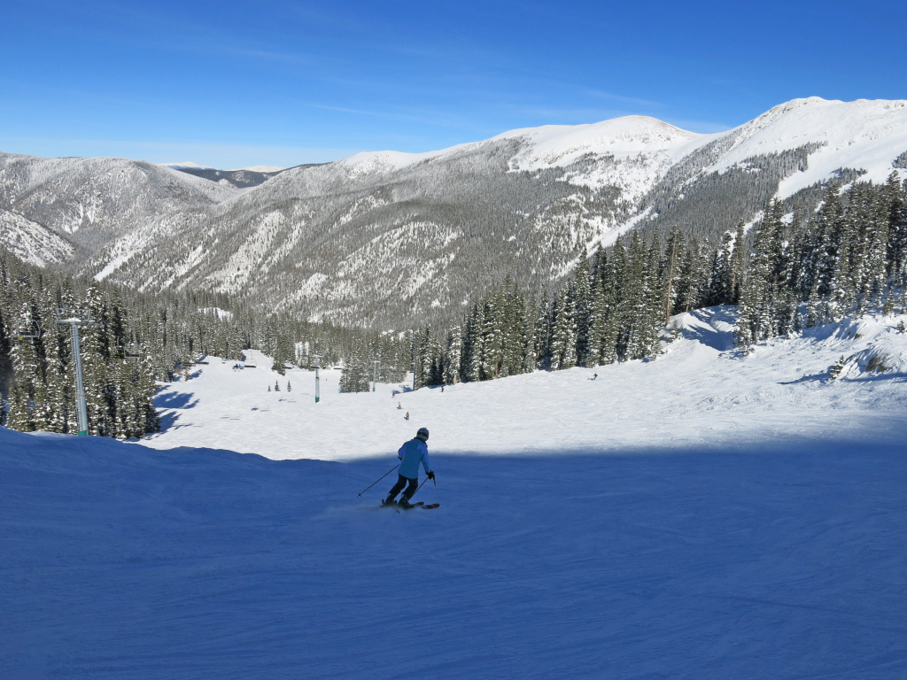 Backside Chair 4 terrain at Taos, January 2015