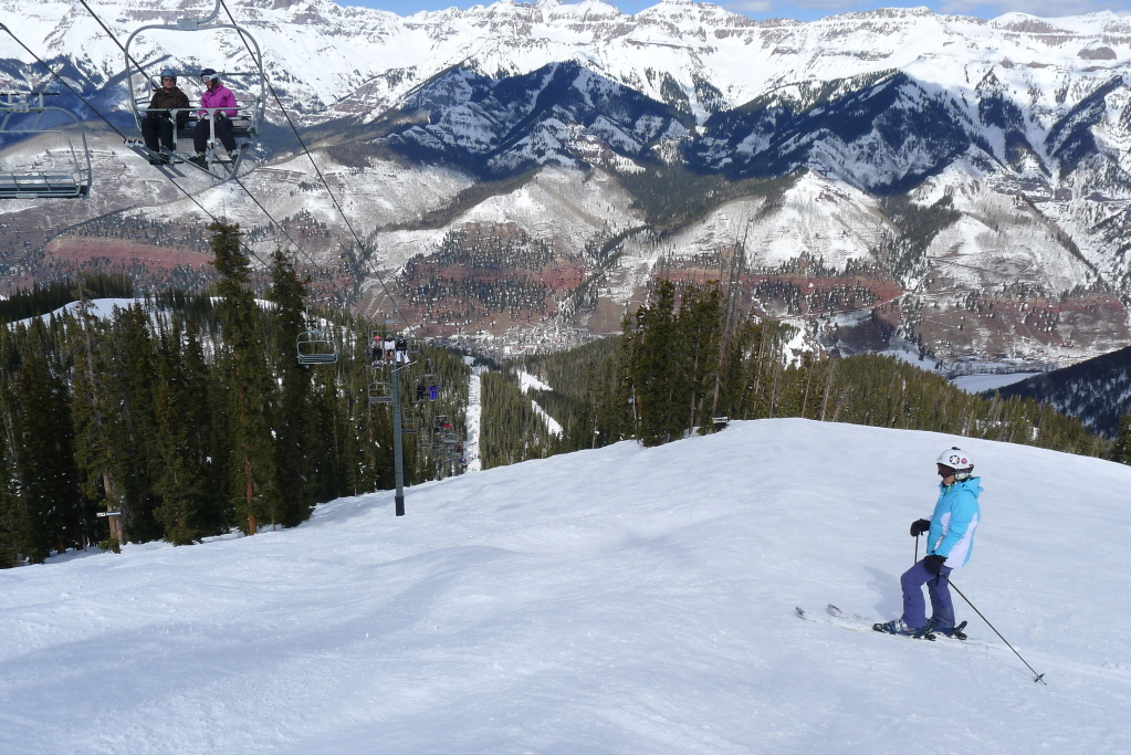 The Plunge lift at Telluride, March 2015