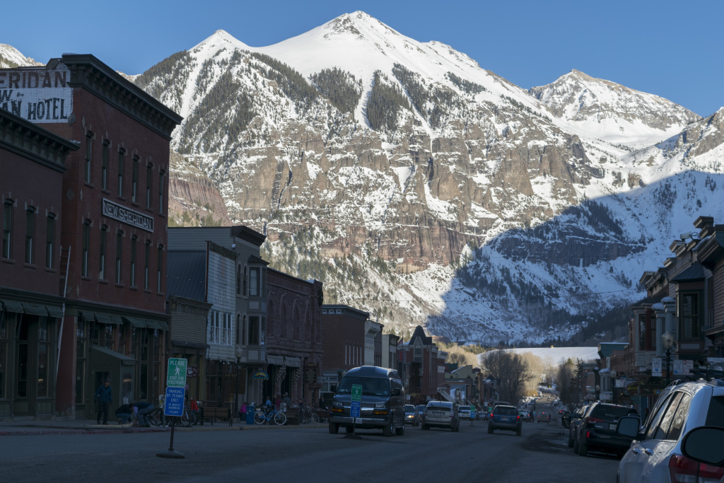 Main Street Telluride, March 2015