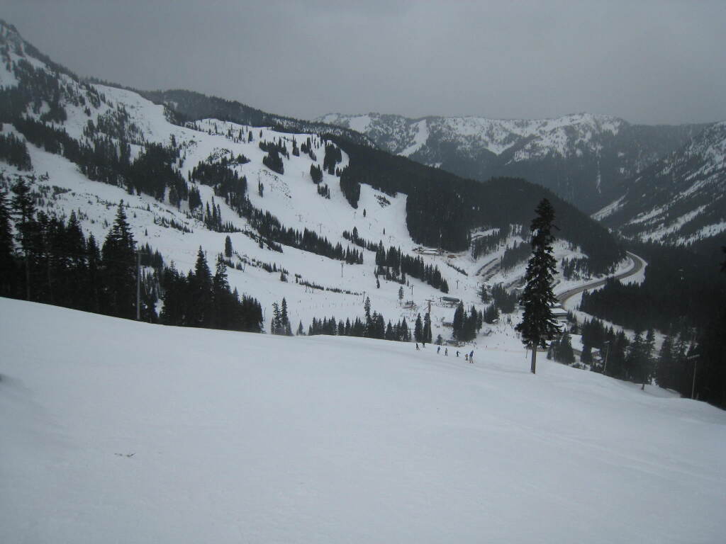Frontside at Stevens Pass, December 2009