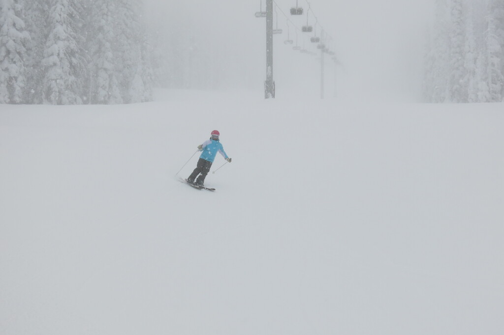Chair 4 at White Pass, December 2017