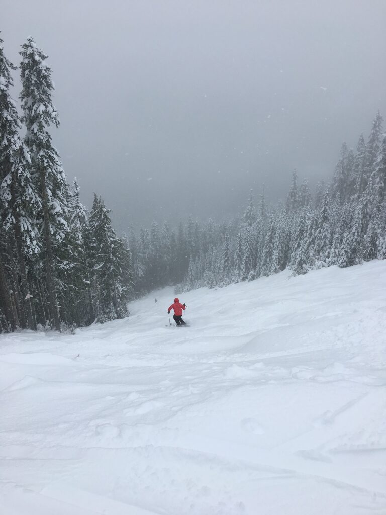 "Paradise Cliff" at White Pass, December 2017