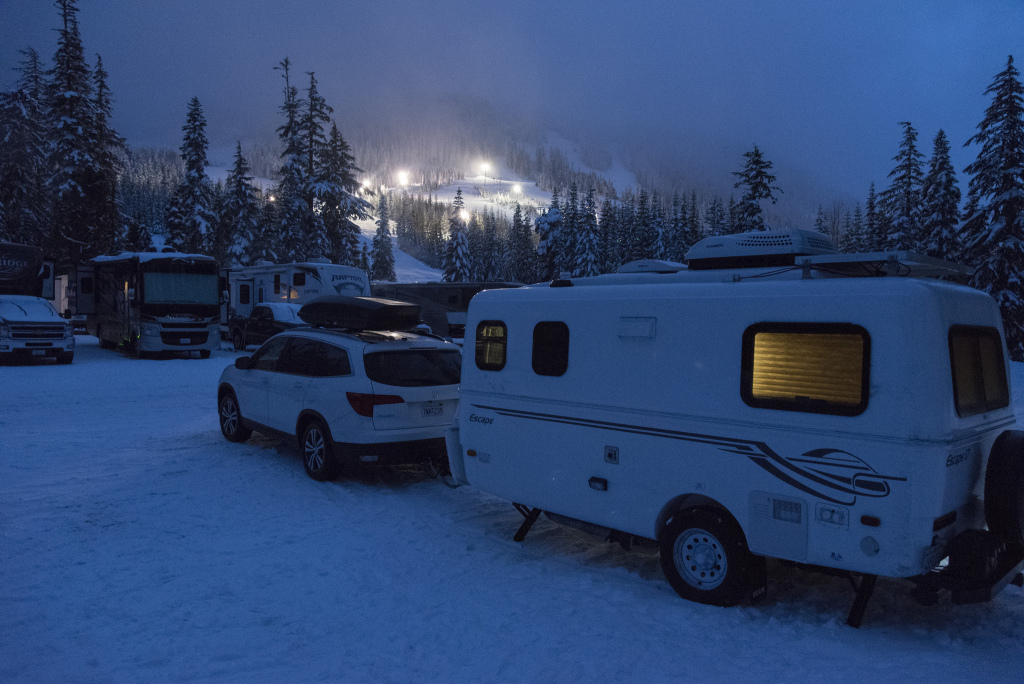 White Pass camping spot