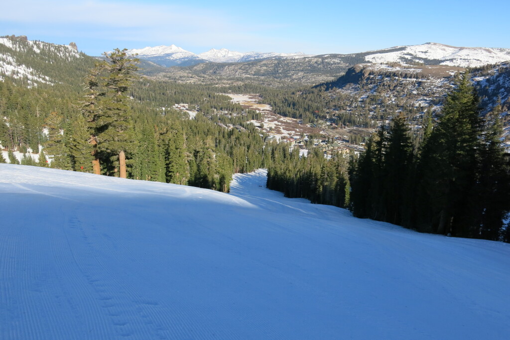 First day of the season before Thanksgiving at Kirkwood