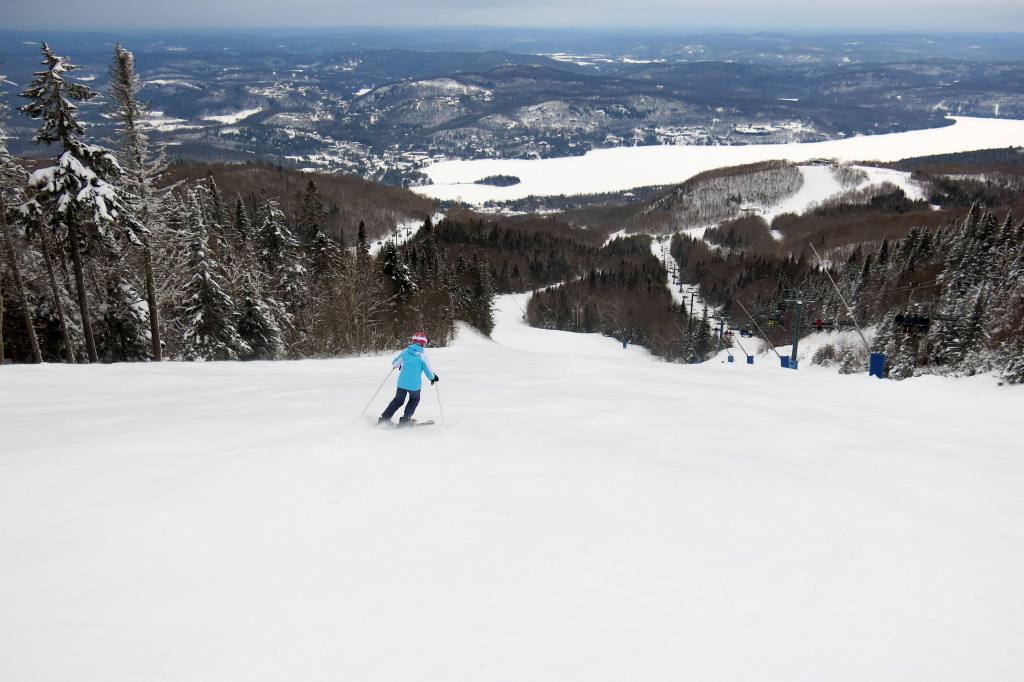 South Side black groomer at Mont-Tremblant, February 2018