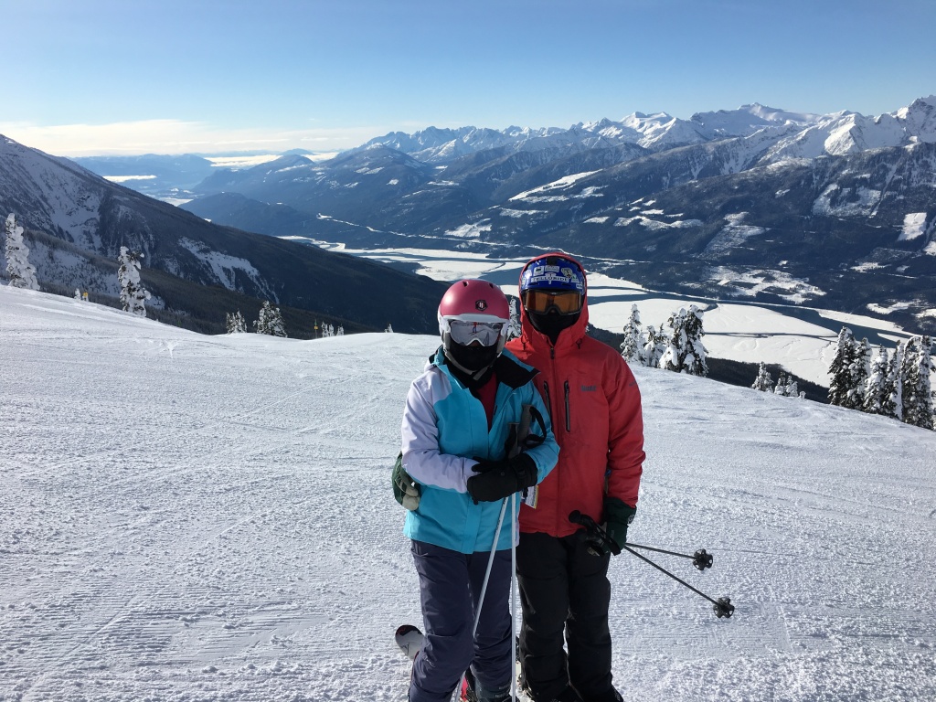 -37C/F wind chill at the top of Revelstoke, February 2018