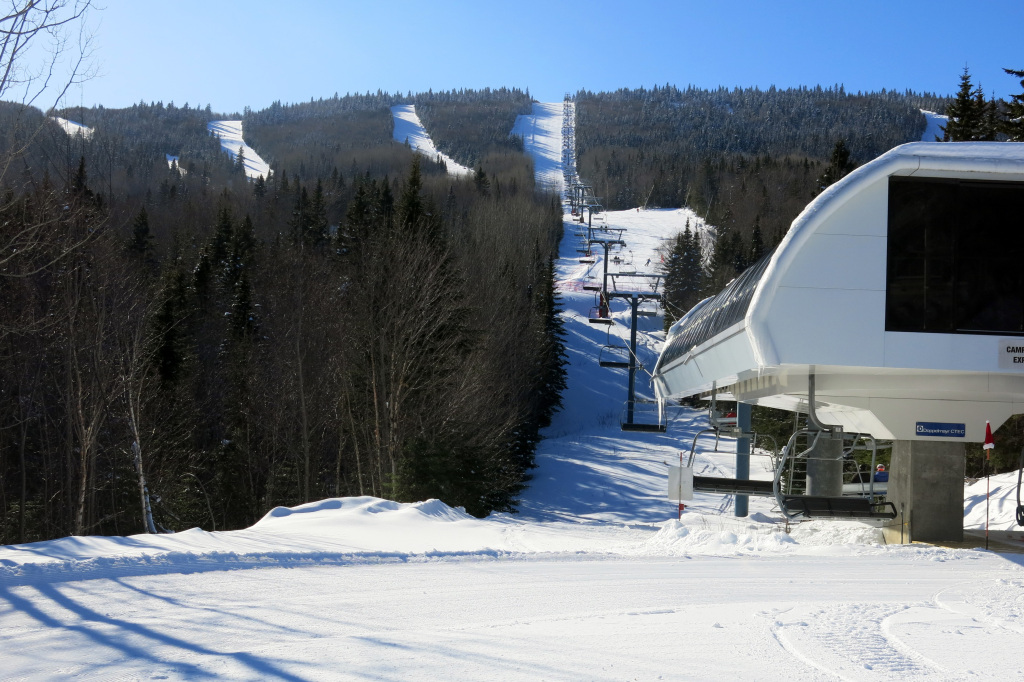 Camp-Boule Express at Le Massif, February 2018