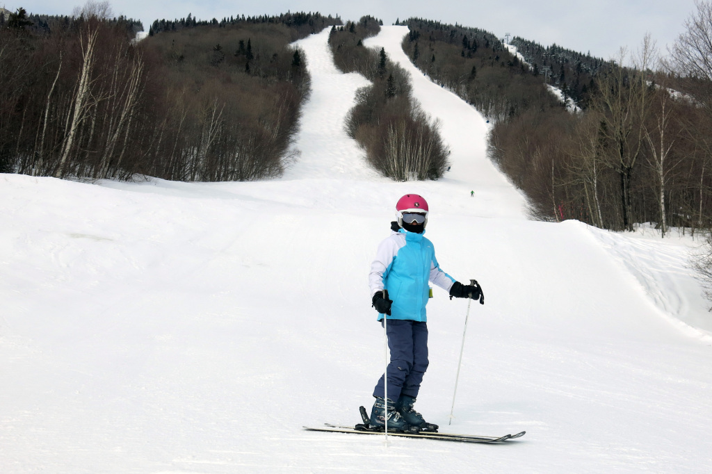 La S and La Super S at Monte-Sainte-Anne, Quebec, February 2018