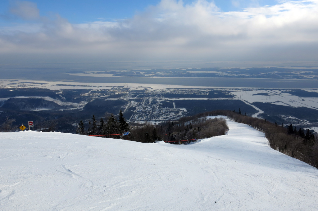 La Beauregard at Mont-Sainte-Anne, Quebec, February 2018