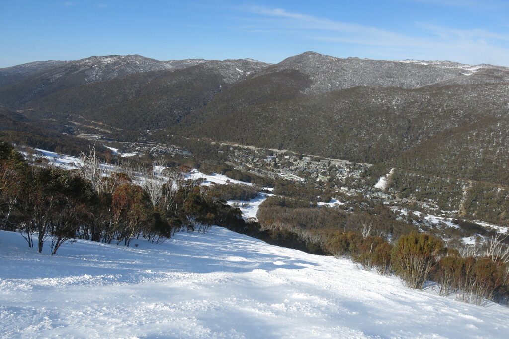 "Funnel Web" black bump run at Thredbo, August 2018