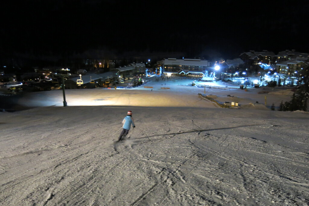 Panorama Village at night, February 2018