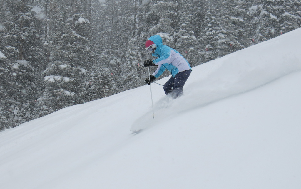 Ski North America 100: Some nice powder at Vail, December 2018