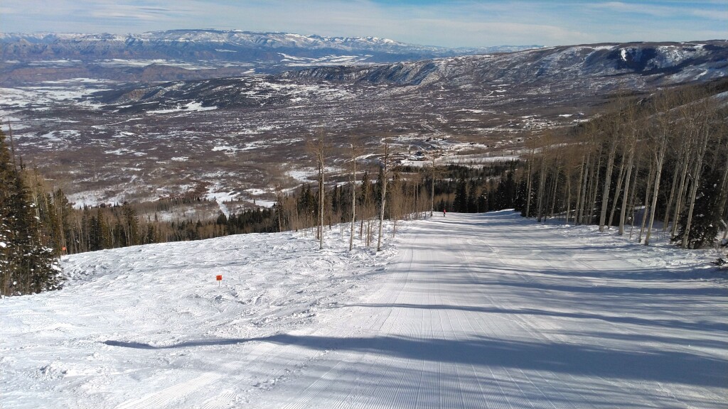 Great grooming at Powderhorn, February 2019