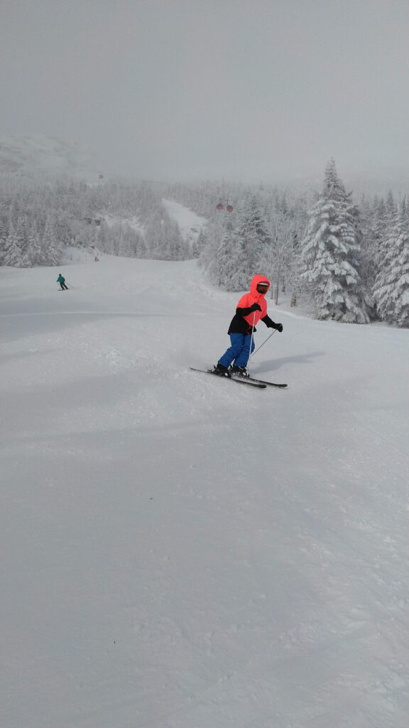 Nice groomers at Stowe, January 2019