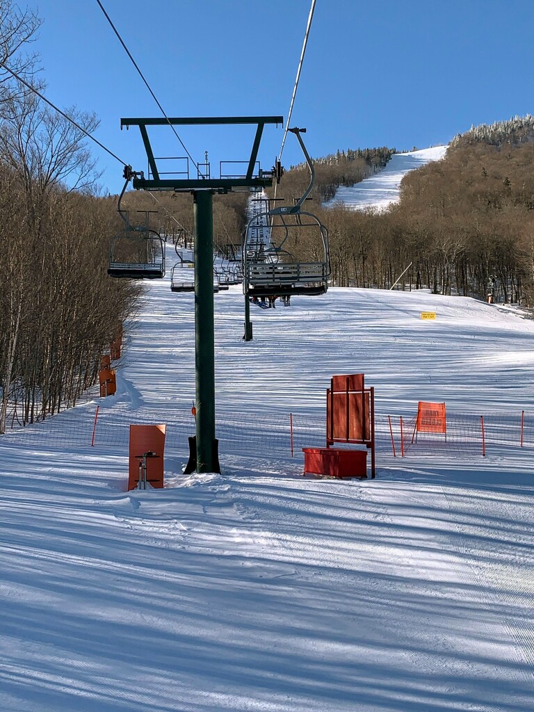 The Mountain Triple at Stowe, January 2019